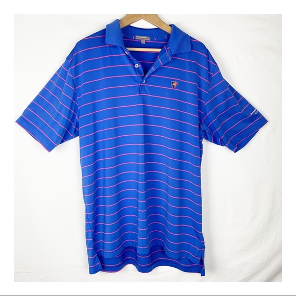 Peter Millar Other - Peter Millar Summer Comfort Polo Golf Stripes sz XL